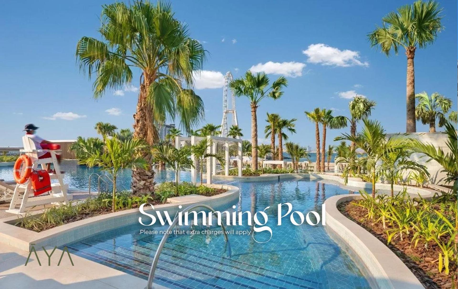 Jumeirah Gate Tower 1 - Stylish Apartment With Pool & City Views ドバイ エクステリア 写真