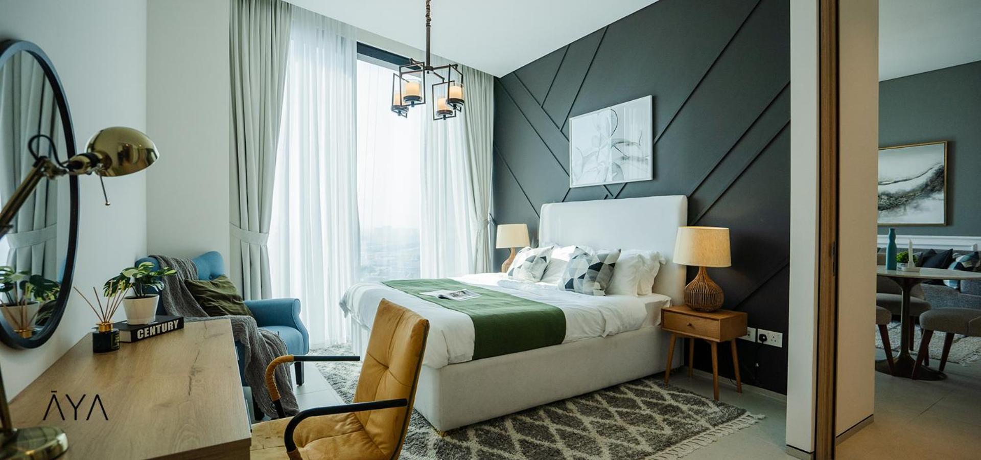 Jumeirah Gate Tower 1 - Stylish Apartment With Pool & City Views ドバイ エクステリア 写真
