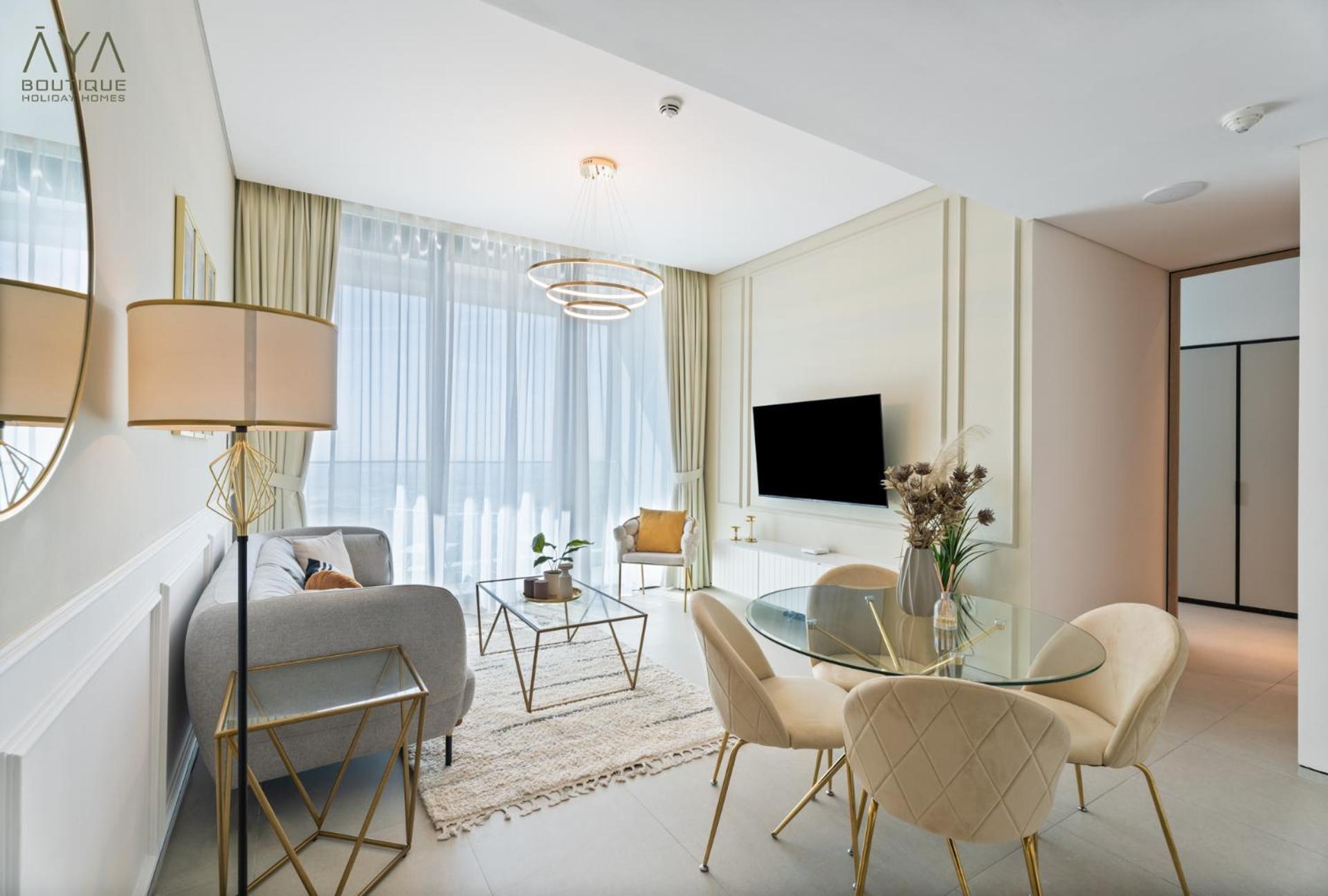 Jumeirah Gate Tower 1 - Stylish Apartment With Pool & City Views ドバイ エクステリア 写真