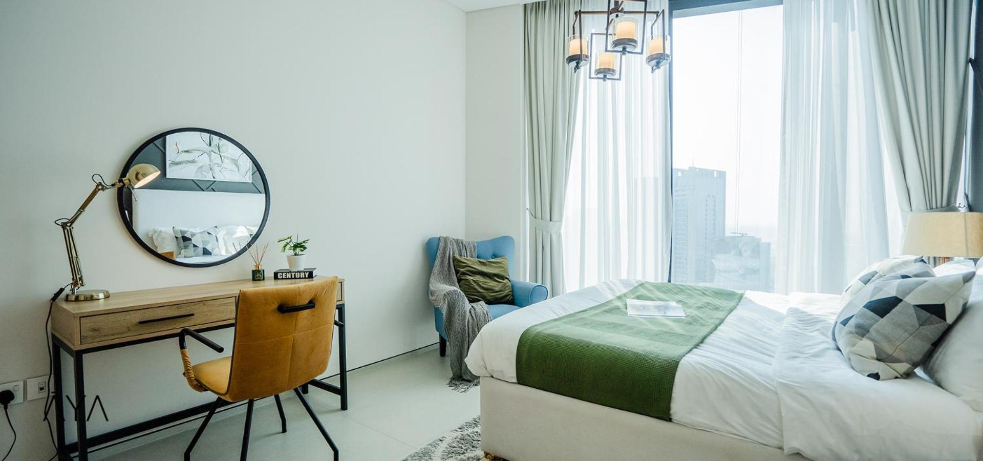 Jumeirah Gate Tower 1 - Stylish Apartment With Pool & City Views ドバイ エクステリア 写真