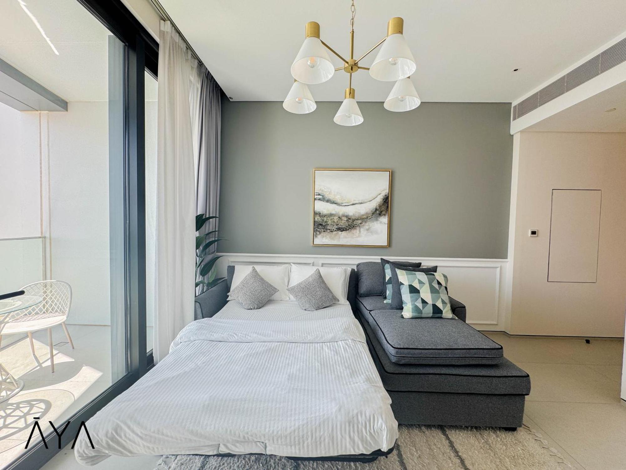 Jumeirah Gate Tower 1 - Stylish Apartment With Pool & City Views ドバイ エクステリア 写真